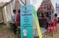 Optimalkan Pelayanan, Disdukcapil Buka Stand E-KTP di Lapangan Astina